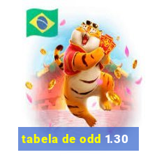 tabela de odd 1.30